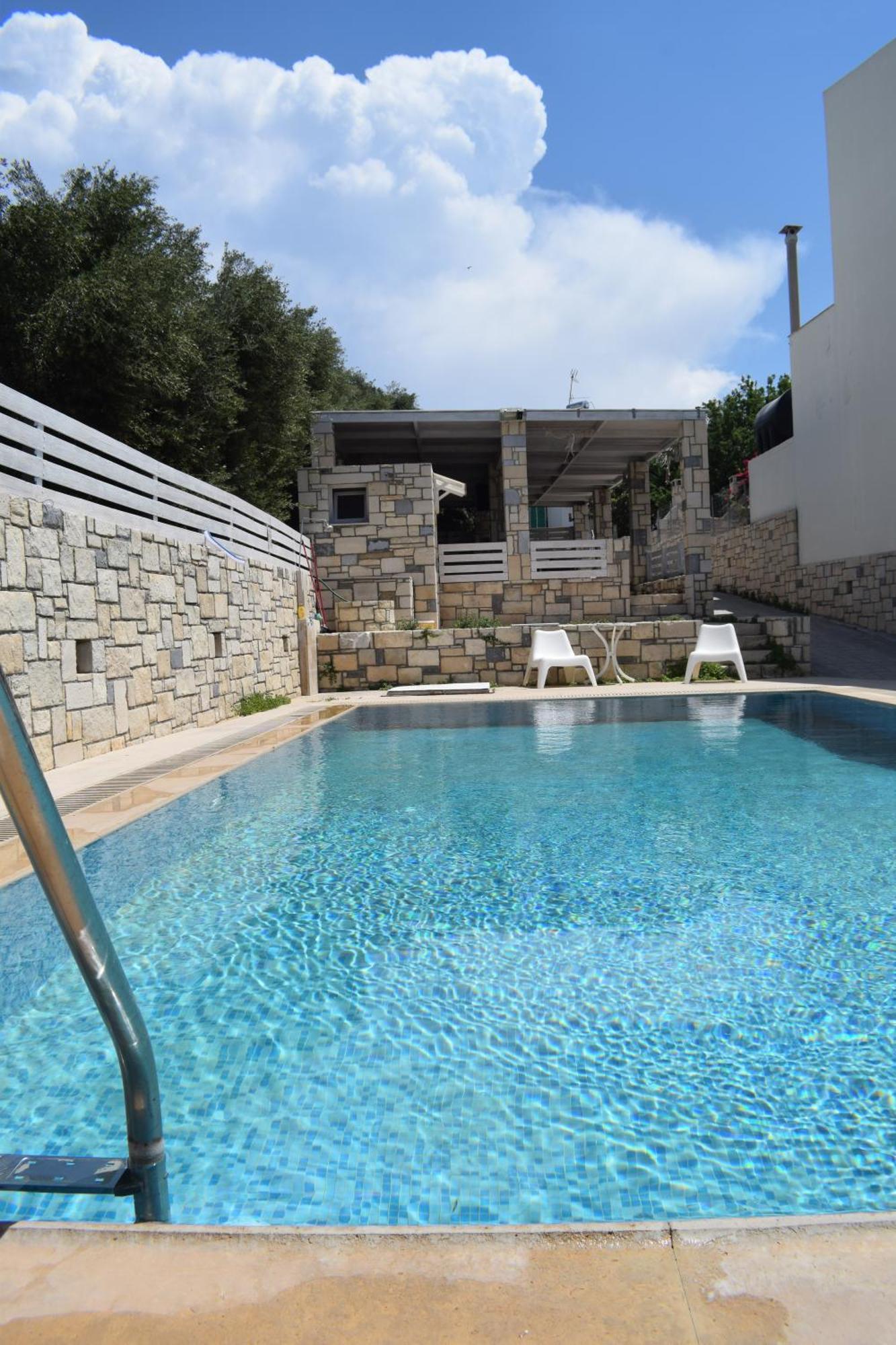 Aquarock Villa With Private Pool Prassás Exterior foto